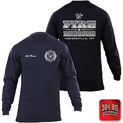 "WARREN DISTRICT FIRE DEPT" 5.11 STATION WEAR LONG SLEEVE T-SHIRT