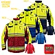 "HACKER VALLEY FIRE DEPARTMENT" GAME - HIGH VIZ RESCUE JACKET PARKA (NAVY)