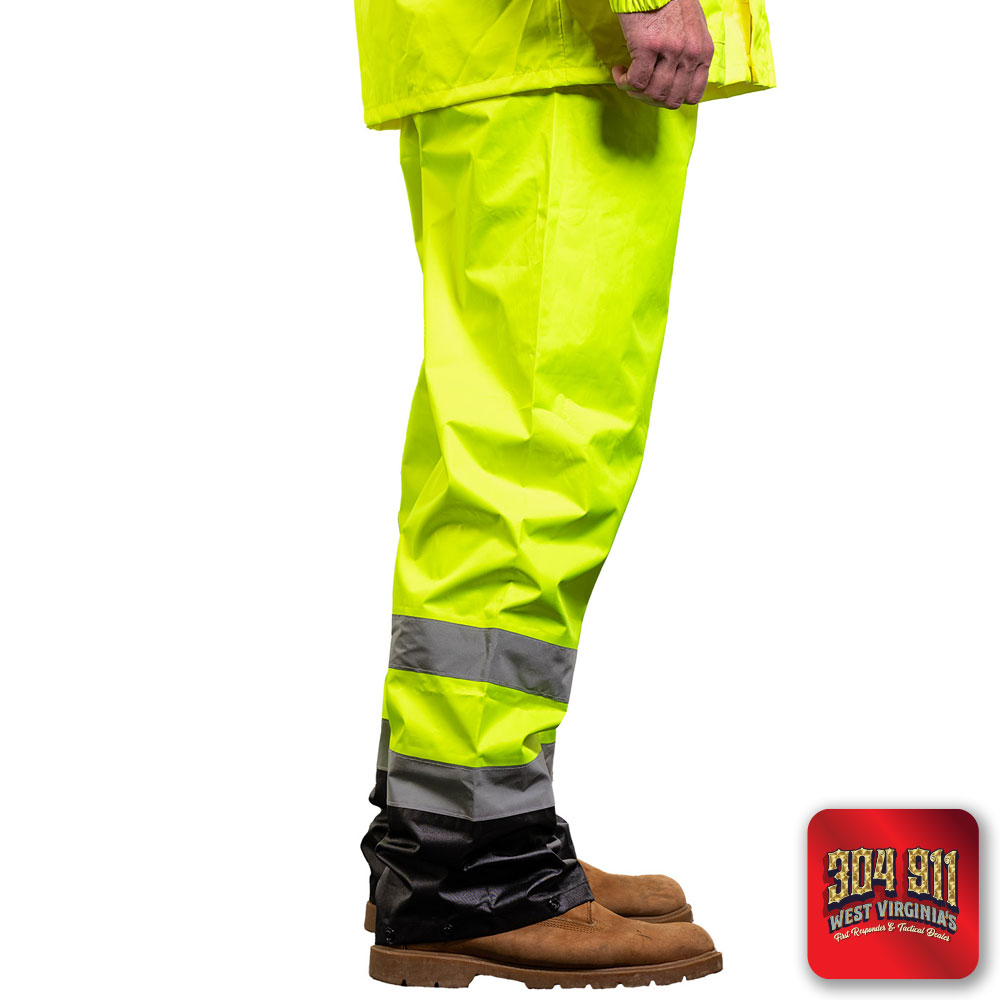 "BLANK" GAME - The Econo Rain Pants (NEON LIME)