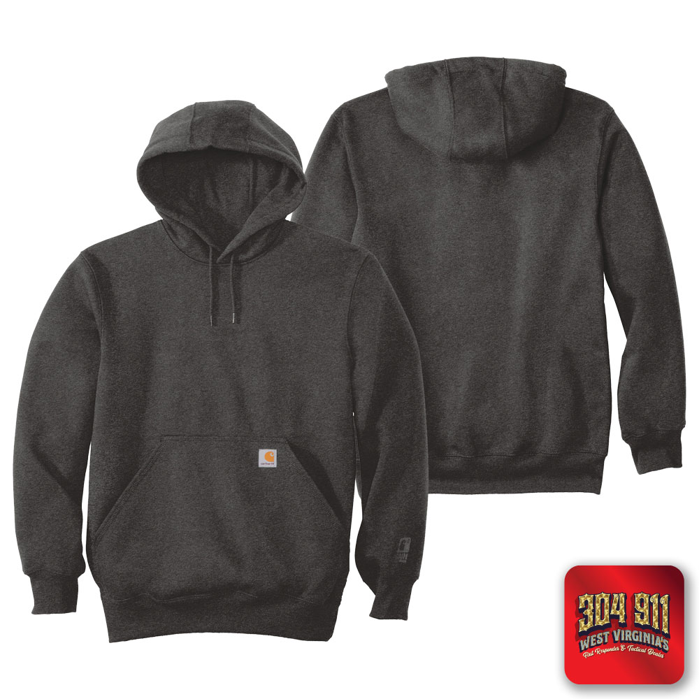 "BLANK" CARBON HEATHER Carhartt ® Rain Defender ® Paxton Heavyweight Hooded Sweatshirt
