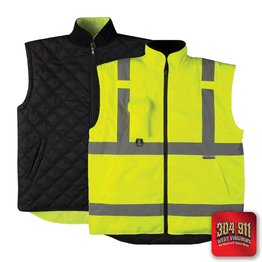 "HACKER VALLEY FIRE DEPARTMENT" GAME - The 6 in 1 Jacket (NEON LIME)