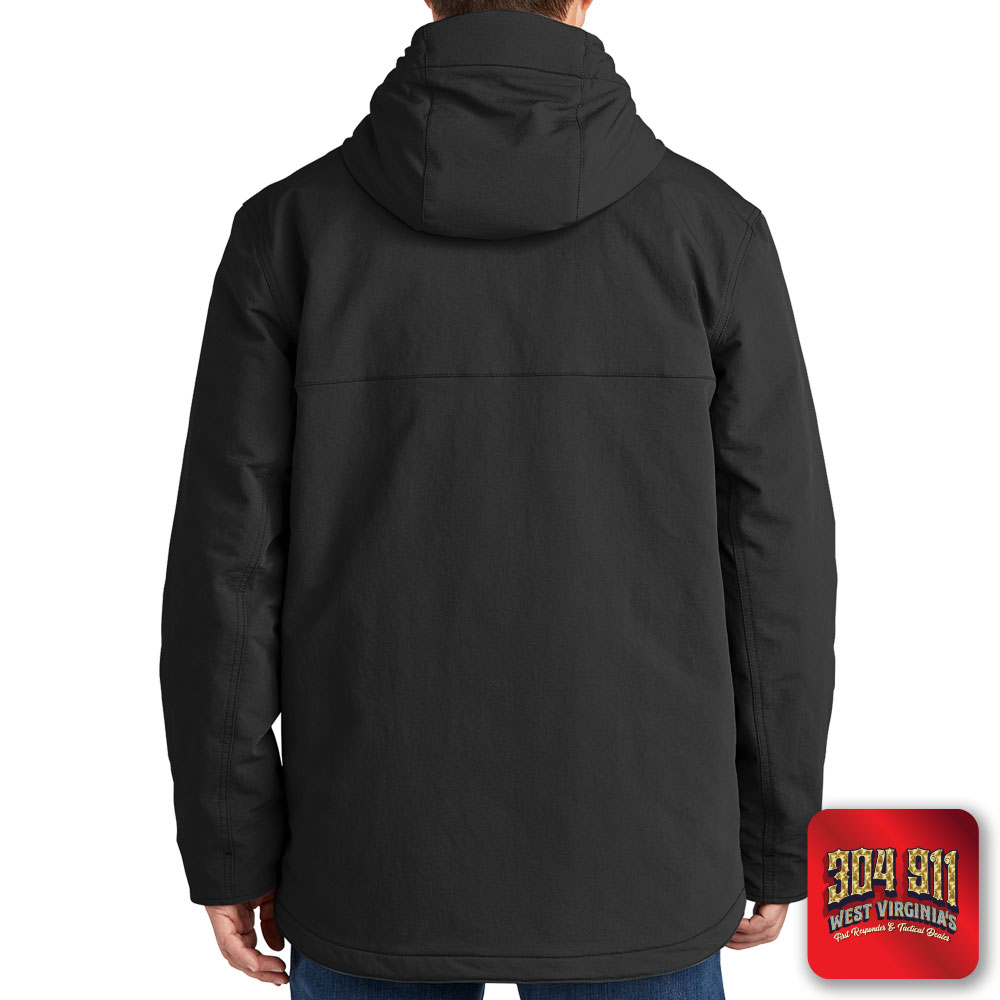 "BLANK" (BLACK) Carhartt® Super Dux™ Insulated Hooded Coat