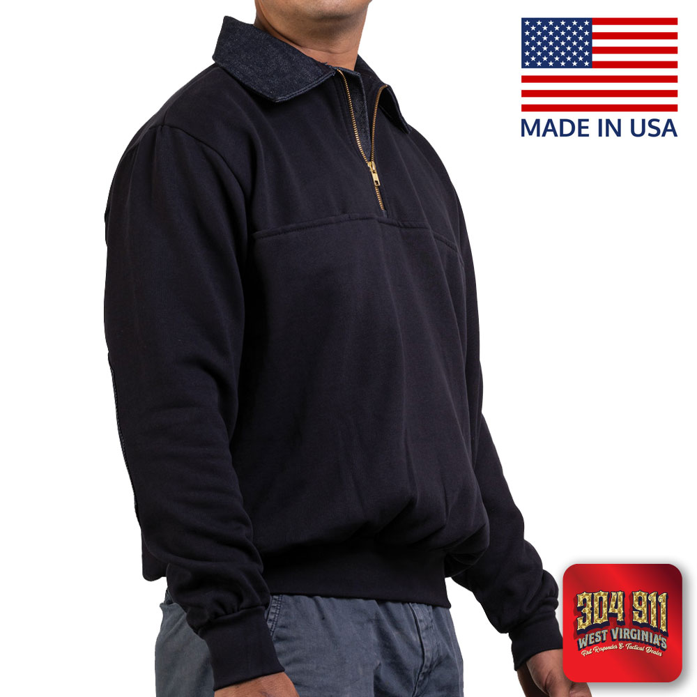 "BLANK" GAME - The OG-Firefighter's Job Shirt (NAVY) (USA MADE)