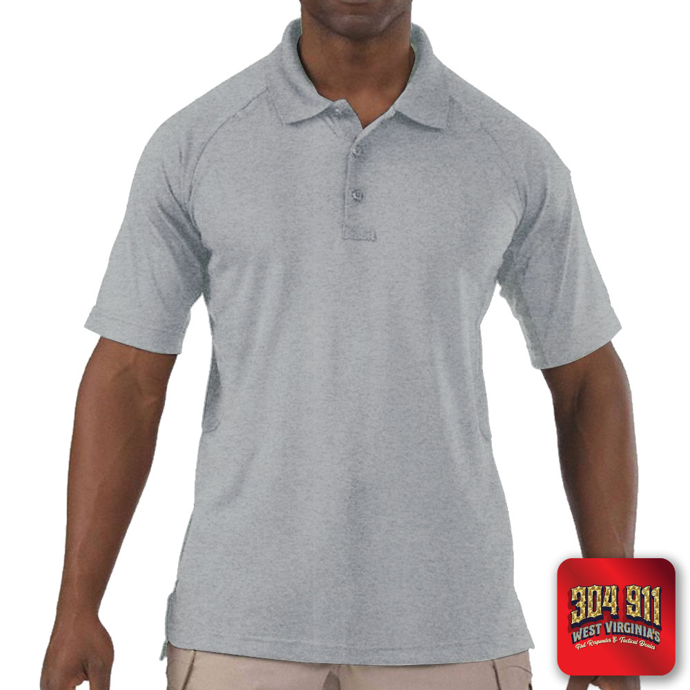 "BLANK" Professional S/S Polo 5.11 Tactical (HEATHER GRAY)