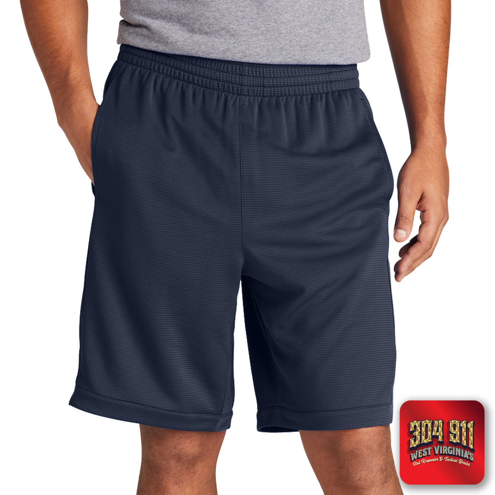 Sport-Tek® PosiCharge® Position Short with Pockets (NAVY)