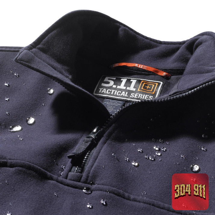 "HACKER VALLEY FIRE DEPARTMENT" (NAVY) WATER-REPELLENT JOB SHIRT 2.0