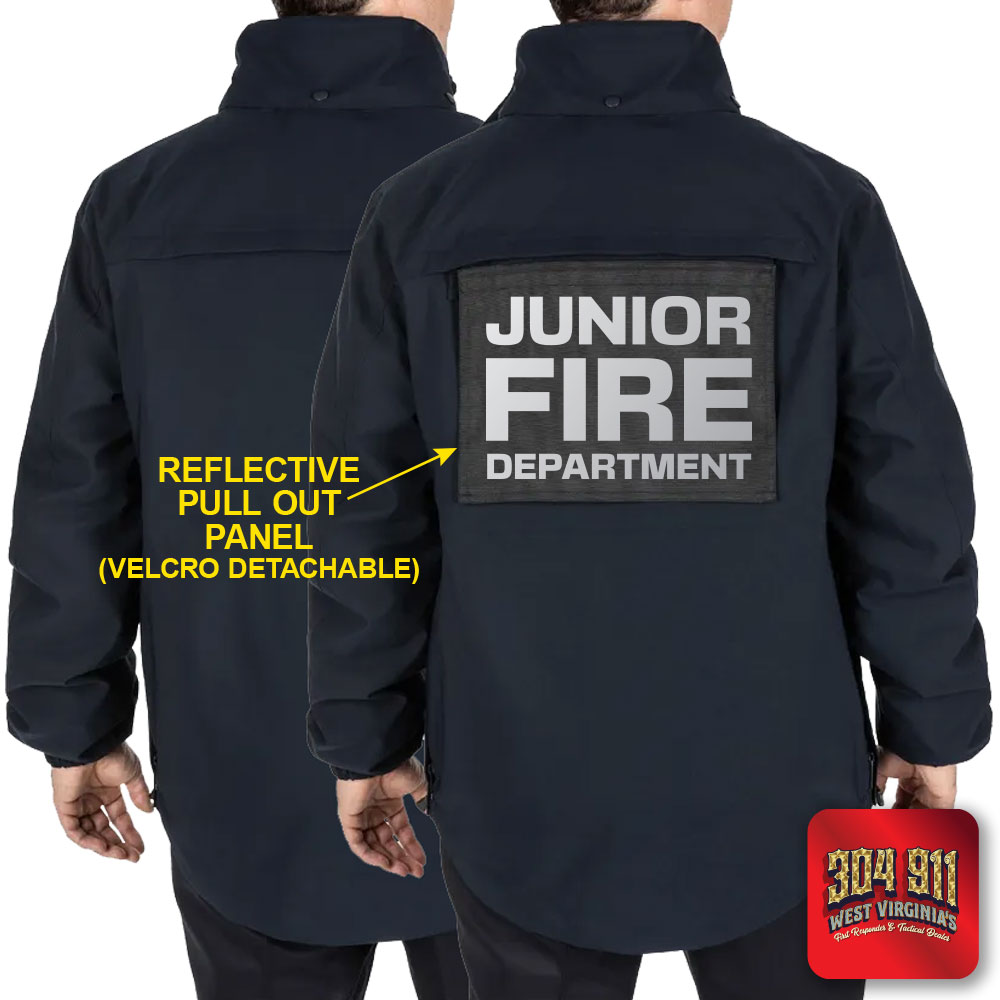 "JUNIOR VOLUNTEER FIRE DEPARTMENT" 3-IN-1 PARKA 2.0 5.11 Tactical (DARK NAVY)