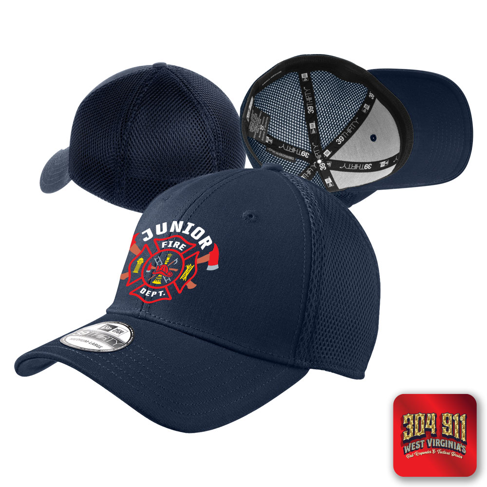 "JUNIOR VOLUNTEER FIRE DEPARTMENT" New Era® - Stretch Mesh Cap