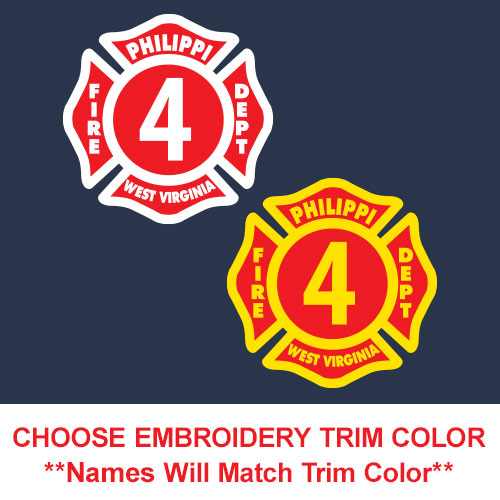 "PHILIPPI VOLUNTEER FIRE DEPARTMENT" (EMBROIDERY) CornerStone® - Select Long Sleeve Snag-Proof Tactical Polo (NAVY)