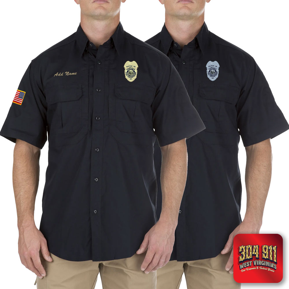 "DANVILLE VOL FIRE DEPARTMENT" (NAVY) TACLITE® PRO SHORT SLEEVE SHIRT