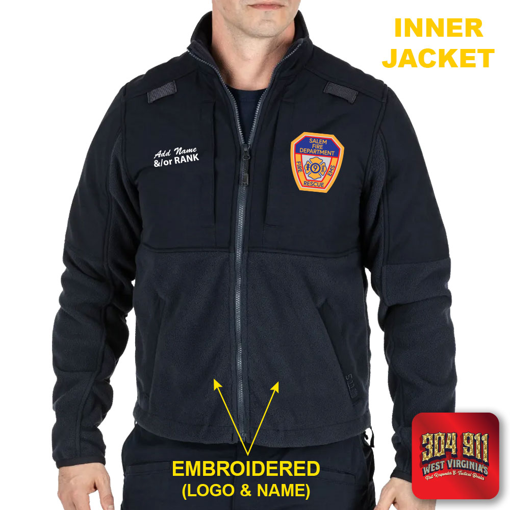 "SALEM FIRE DEPARTMENT" 3-IN-1 PARKA 2.0 5.11 Tactical (DARK NAVY)