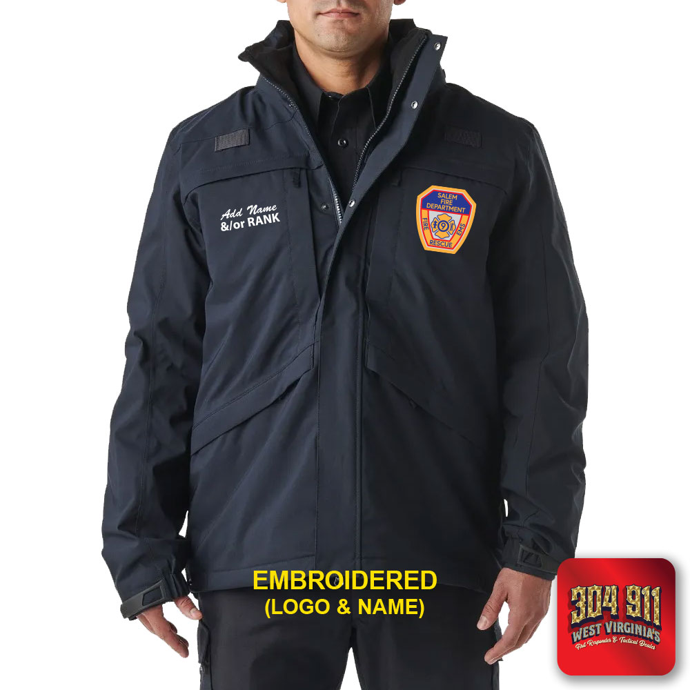 "SALEM FIRE DEPARTMENT" 3-IN-1 PARKA 2.0 5.11 Tactical (DARK NAVY)