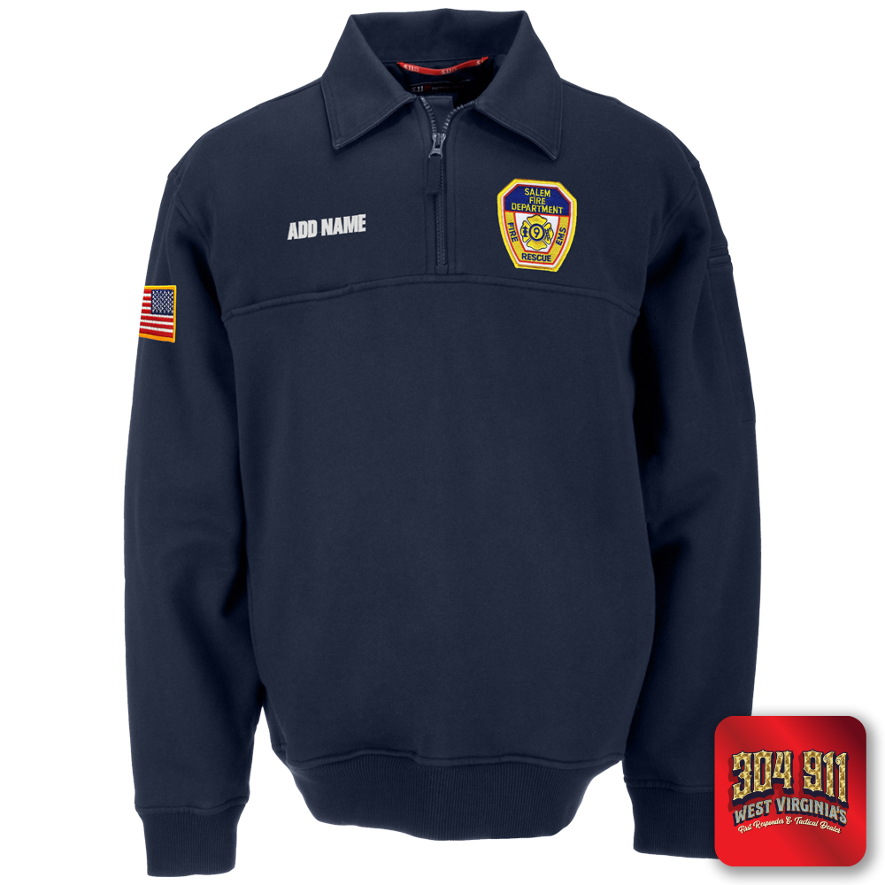 "SALEM FIRE DEPT" 5.11 JOB SHIRT 2.0 WITH CANVAS DETAILS