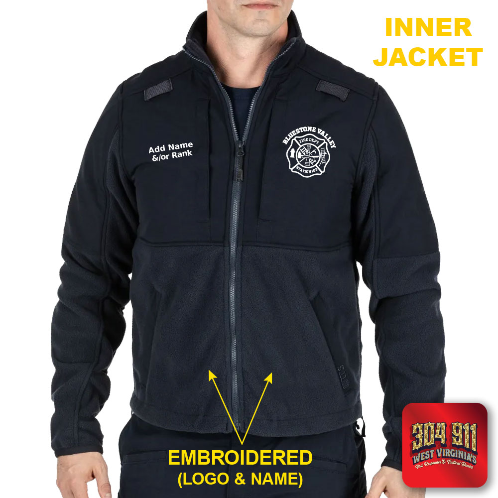 "BLUESTONE VALLEY VOL FIRE DEPT" 3-IN-1 PARKA 2.0 5.11 Tactical (DARK NAVY)