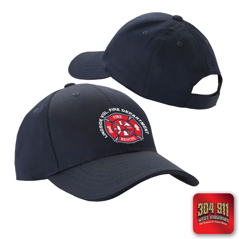 "LINDSIDE VOL FIRE DEPARTMENT" 5.11 ADJUSTABLE UNIFORM HAT