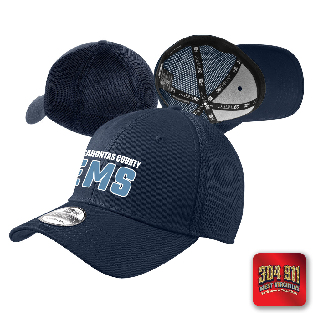 "POCAHONTAS COUNTY EMS" New Era® - Stretch Mesh Cap