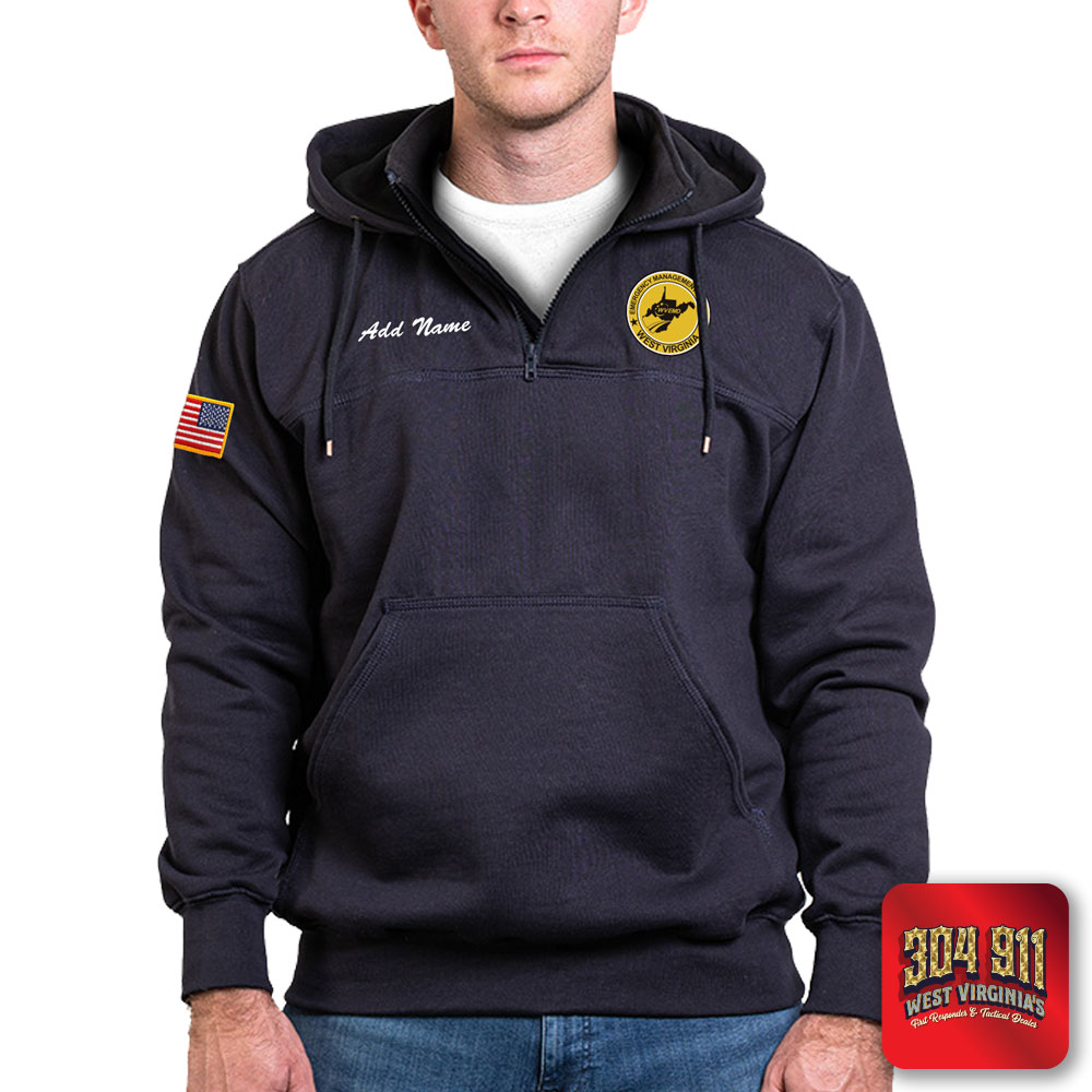 "WV EMERGENCY MANAGEMENT DIVISION" GAME - The Hooded Work Shirt (NAVY)