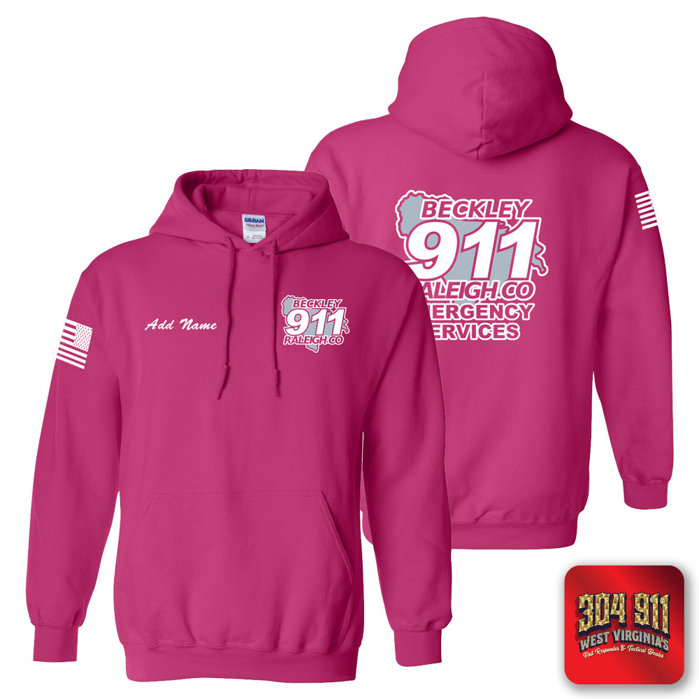"BECKLEY-RALEIGH COUNTY EMERGENCY SERVICES" HELICONIA GILDAN WORK HOODIE
