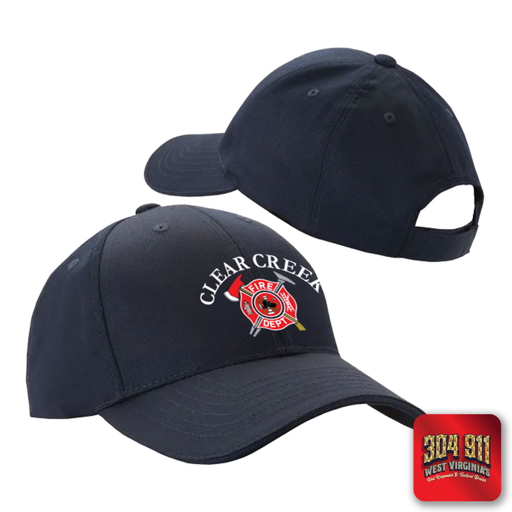 "CLEAR CREEK VOL FIRE DEPARTMENT" 5.11 ADJUSTABLE UNIFORM HAT