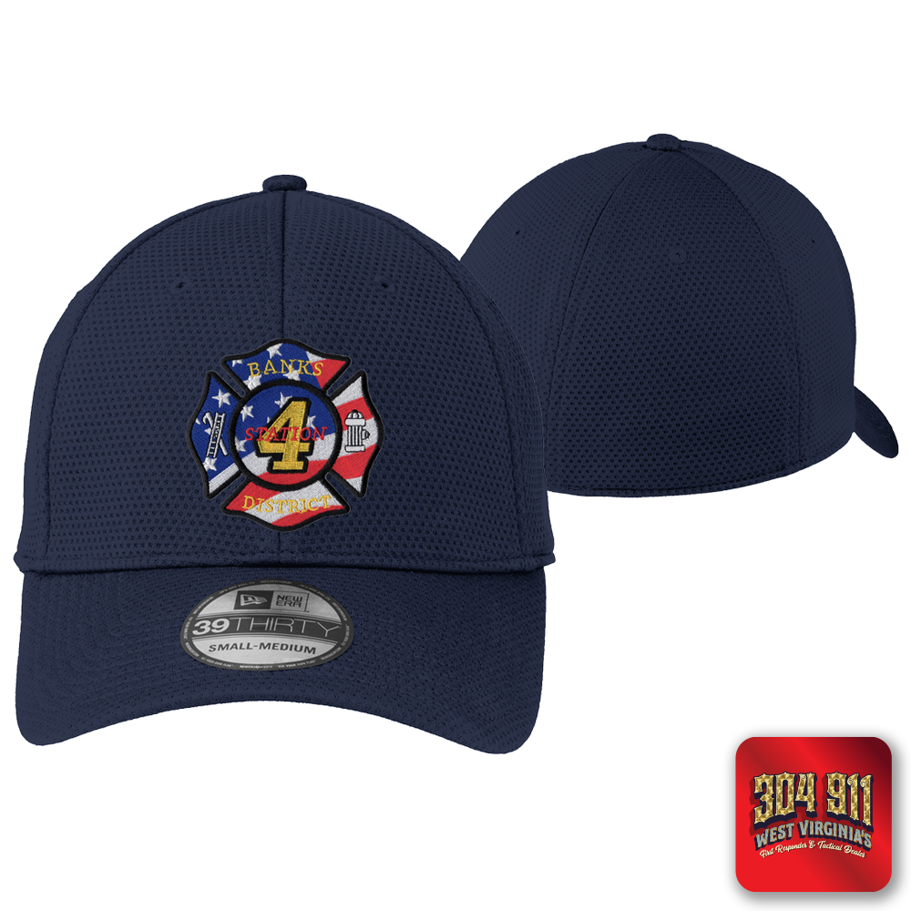 "BANKS DISTRICT FIRE DEPT" New Era® Tech Mesh Cap