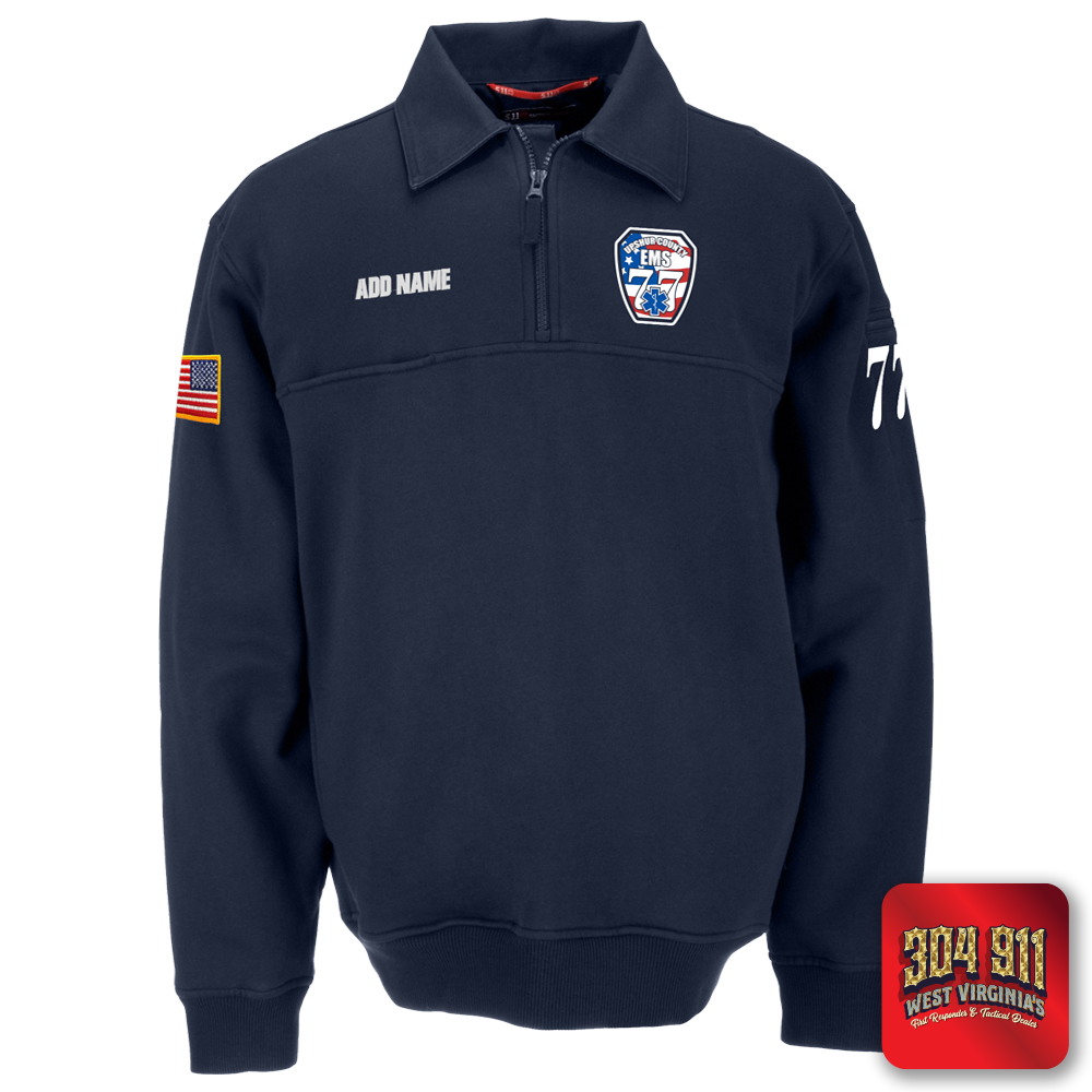 "USHUR COUNTY EMS" 5.11 JOB SHIRT 2.0 WITH CANVAS DETAILS