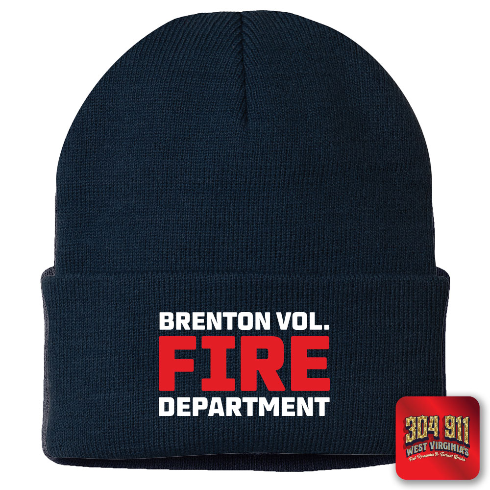 "BRENTON VOLUNTEER FIRE DEPARTMENT" (NAVY) Port & Company® - Knit Cap