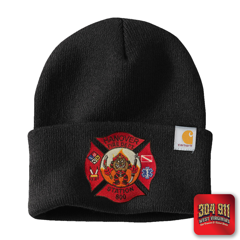 "HANOVER VOL FIRE DEPT" Carhartt® Watch Cap 2.0 (BLACK)