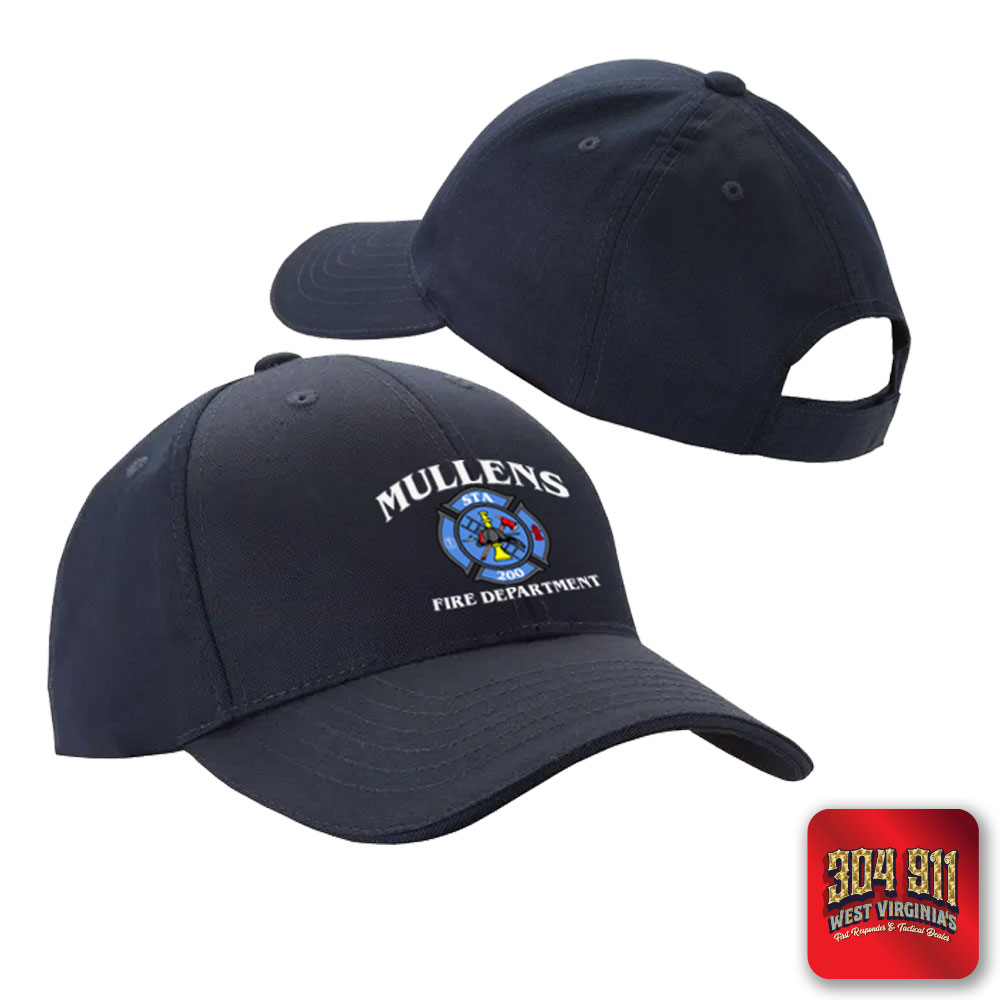 "MULLENS FIRE DEPARTMENT" 5.11 ADJUSTABLE UNIFORM HAT
