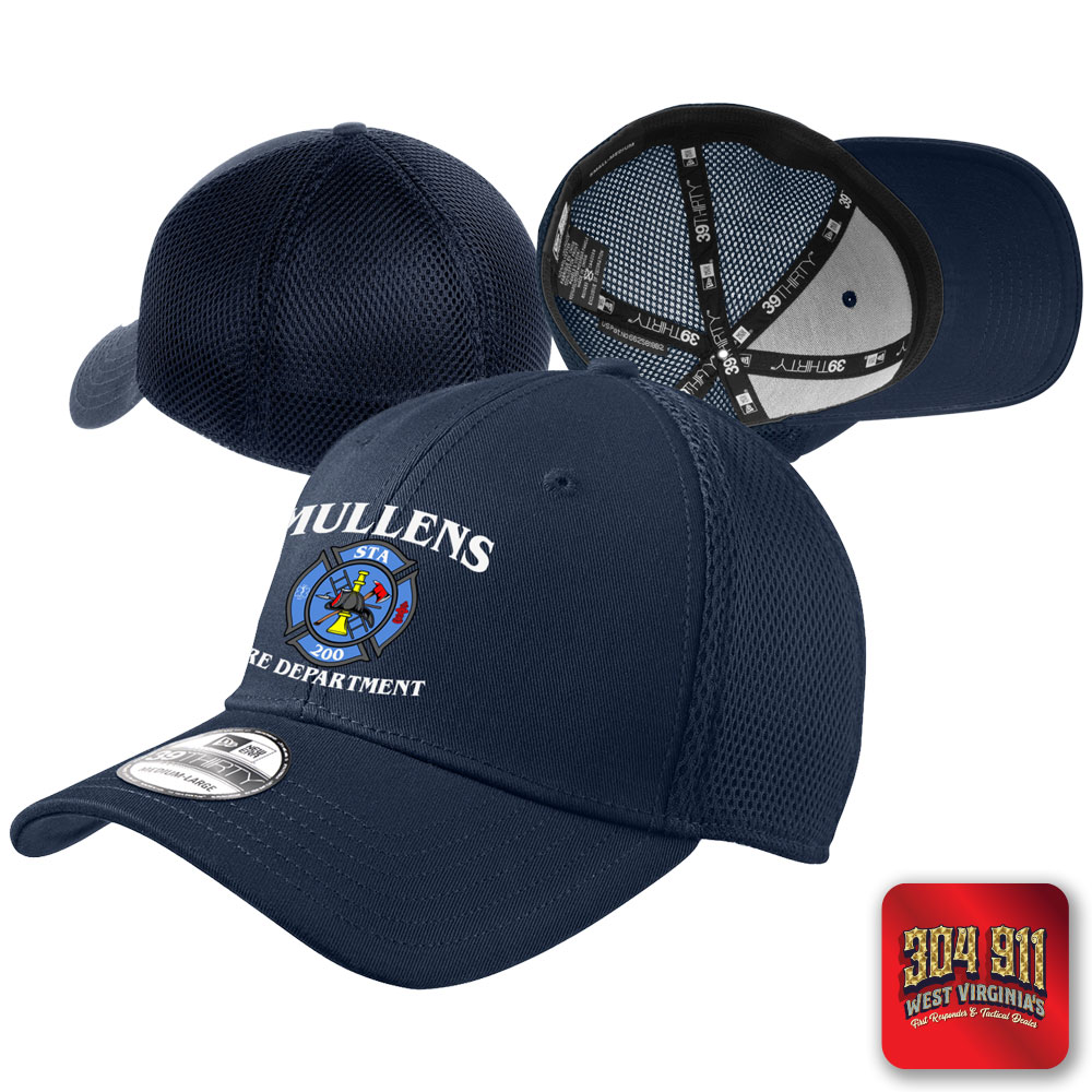 "MULLENS FIRE DEPARTMENT" New Era® - Stretch Mesh Cap