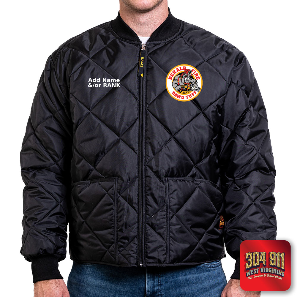 "DEKALB COUNTY STATION 8" GAME - The Bravest Jacket (NAVY)