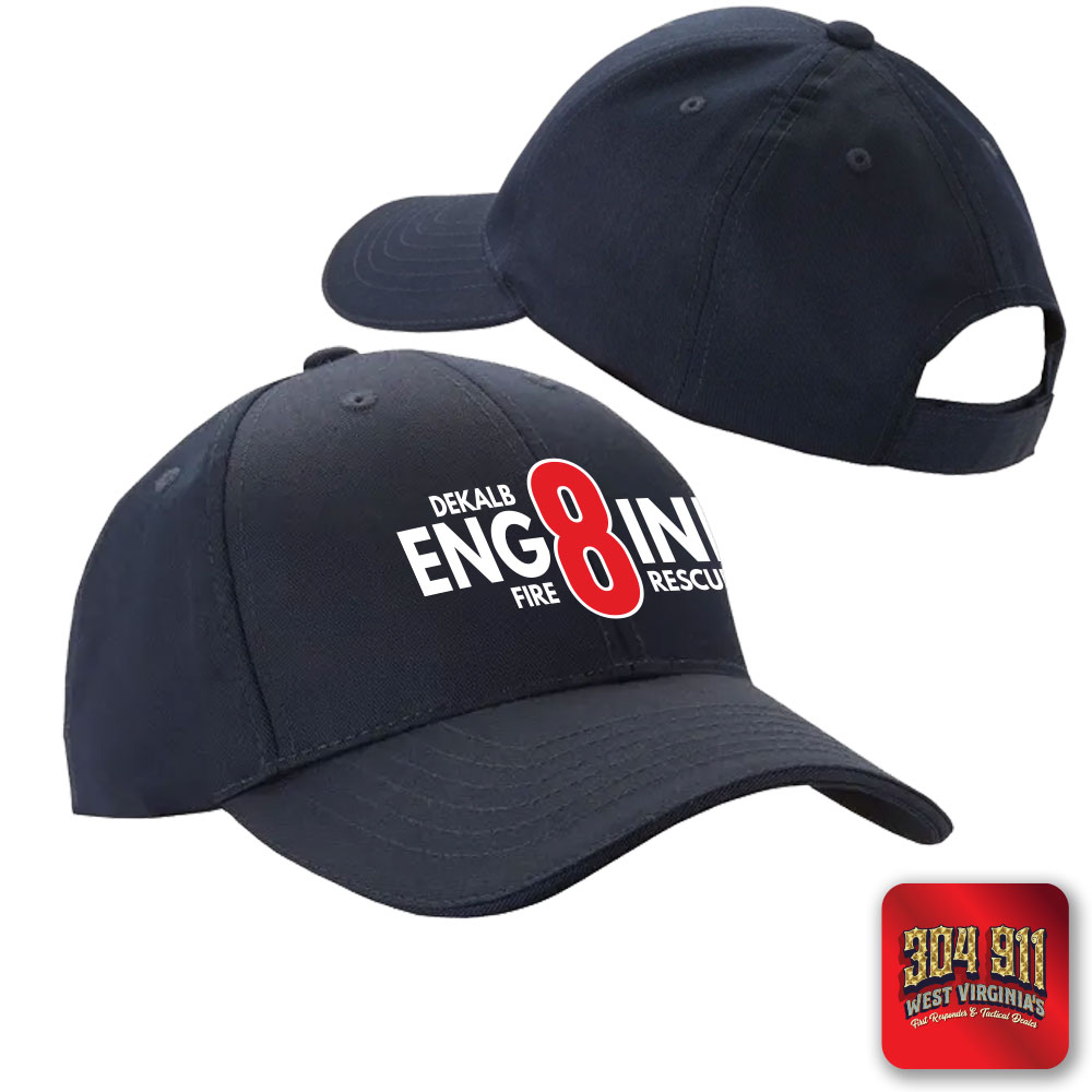 "DEKALB COUNTY STATION 8" 5.11 ADJUSTABLE UNIFORM HAT