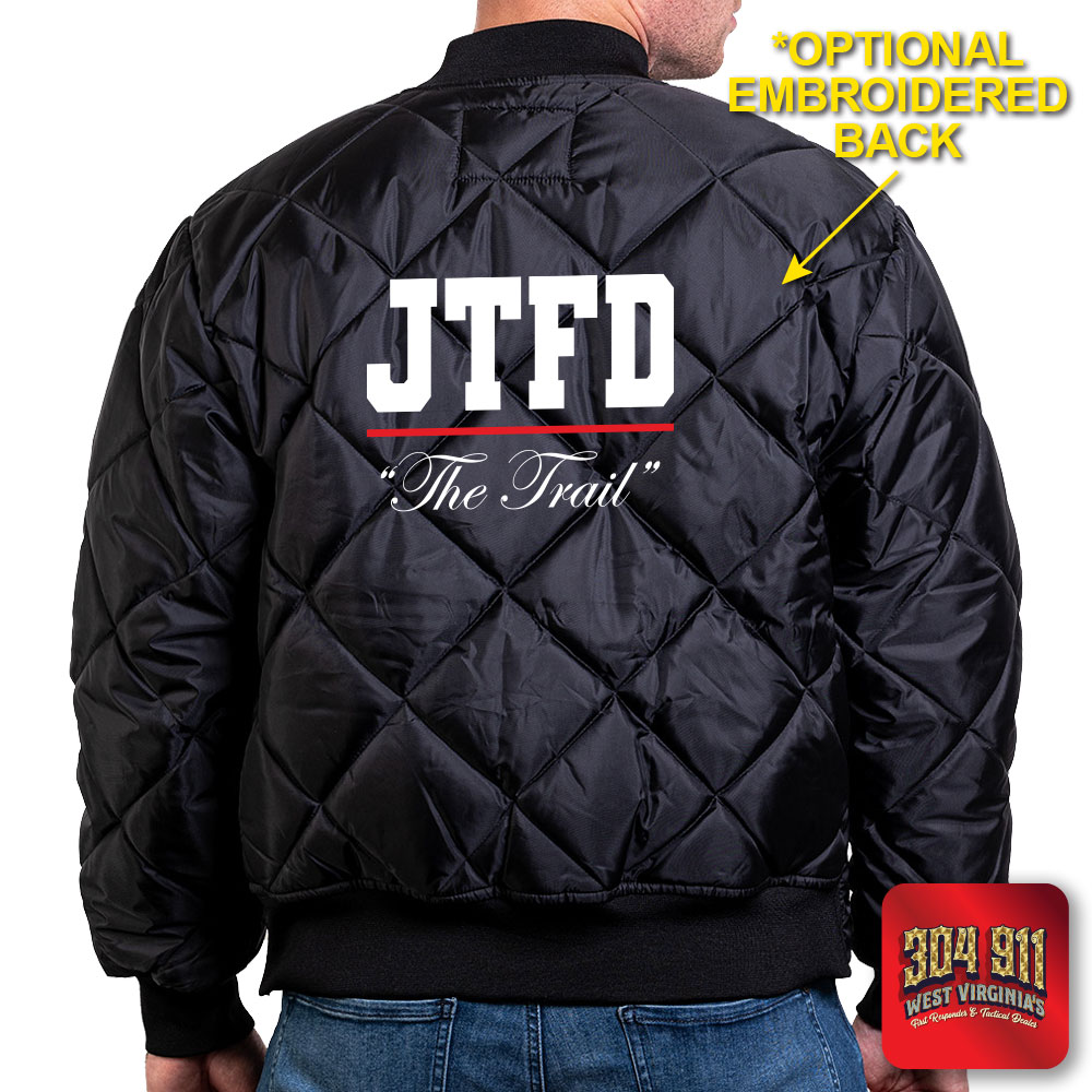 "JACKSON TRAIL FIRE DEPARTMENT" GAME - The Bravest Jacket (NAVY)
